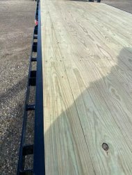 New 2026 ABU 25' 14K GOOSENECK Flatbed Trailer