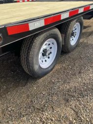 New 2026 ABU 25' 14K GOOSENECK Flatbed Trailer