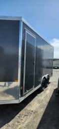 New 2025 ALCOM 8.5 X 16 EZ HAULER  Cargo / Enclosed Trailer