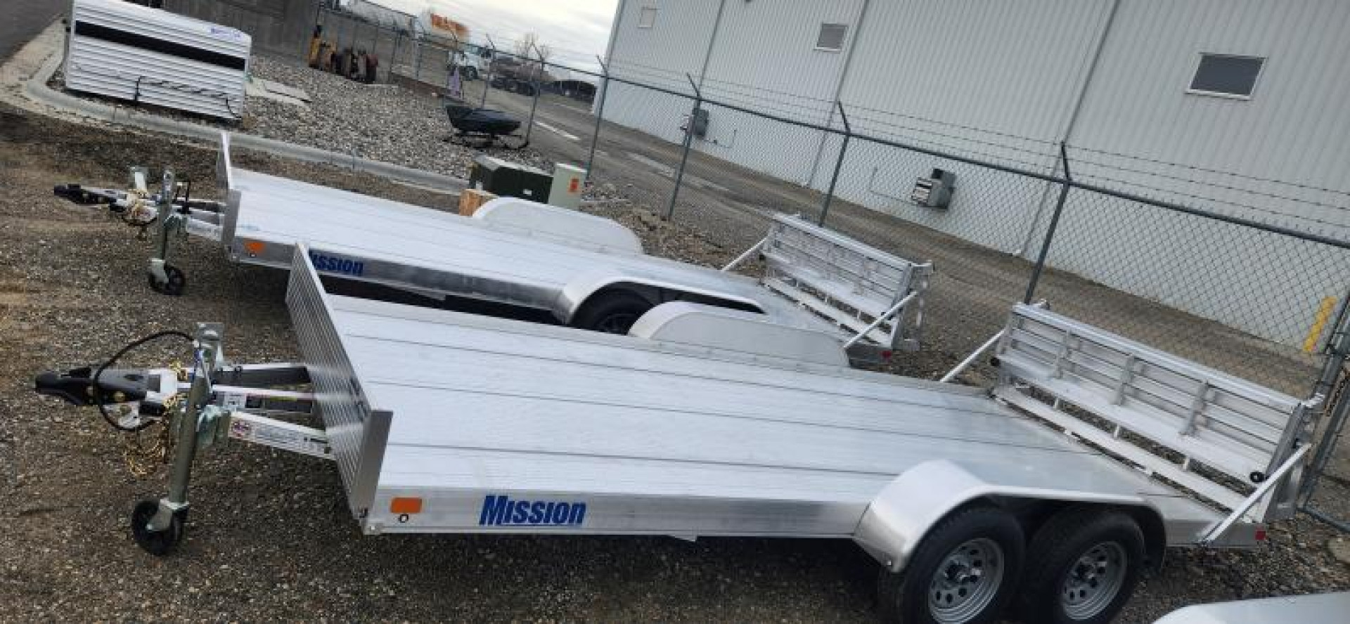 New 2025 Mission FLEXHAUL 81 X 16 UTILITY FLATBED Utility Trailer
