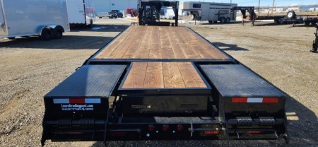 New 2025 Walton Trailers 25' SW FB W/ 5' COMBO Flatbed Trailer