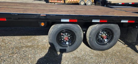 New 2025 Walton Trailers 25' SW FB W/ 5' COMBO Flatbed Trailer