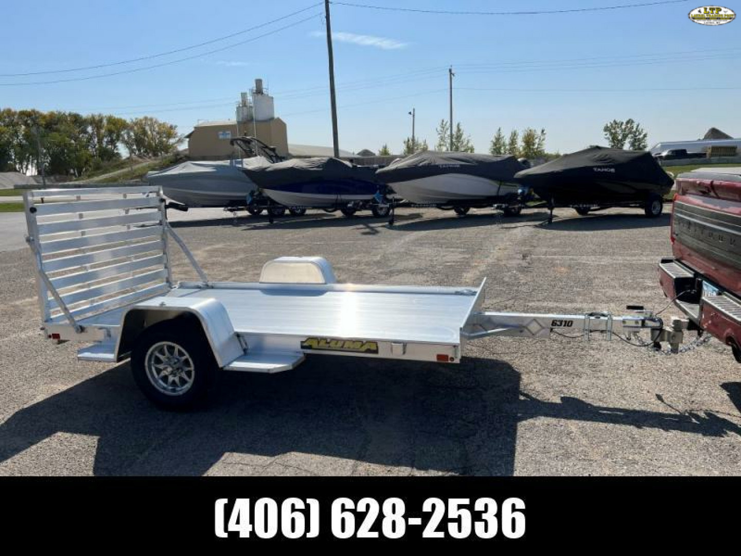 New 2026 Aluma 6310S-TG Utility Trailer