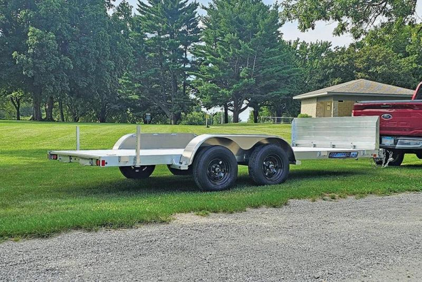 New 2026 Aluma 82 X 20 ESA WITH ROCK GUARD Car / Racing Trailer