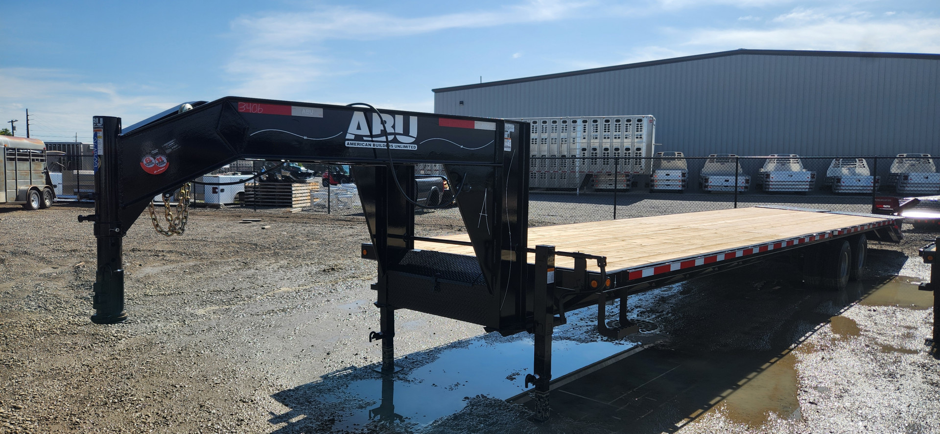 New 2026 ABU 40' GN FLATBED, 12K DUALS