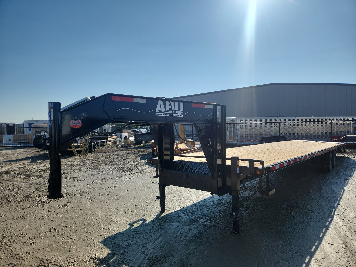 New 2026 ABU 40' GN FLATBED, 12K DUALS