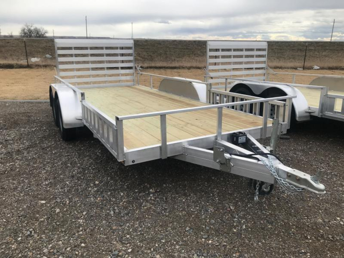 New 2025 MISSION MLS 18' UTILITY WITH RAMPS