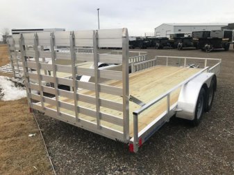 New 2025 MISSION MLS 18' UTILITY WITH RAMPS