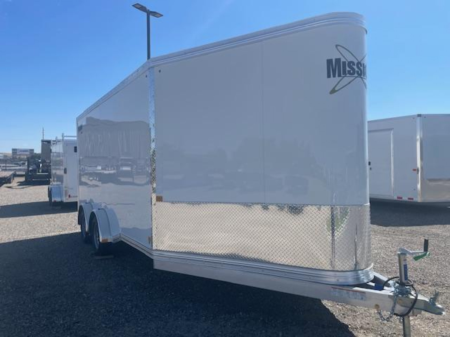 New 2025 Mission MES 7.5 X 16 SNOW Snowmobile Trailer
