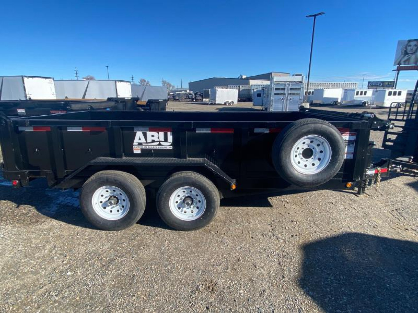 New 2023 ABU 14,000# Dump Trailer