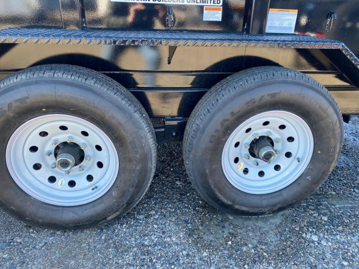 New 2023 ABU 14,000# Dump Trailer