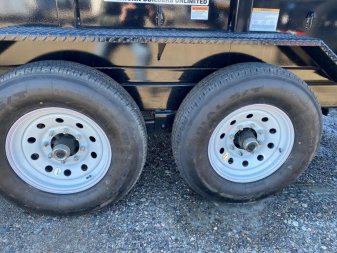 New 2023 ABU 14,000# Dump Trailer