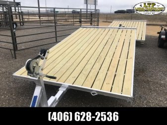 New 2025 Mission 12' RAFT TILT OPEN Utility Trailer