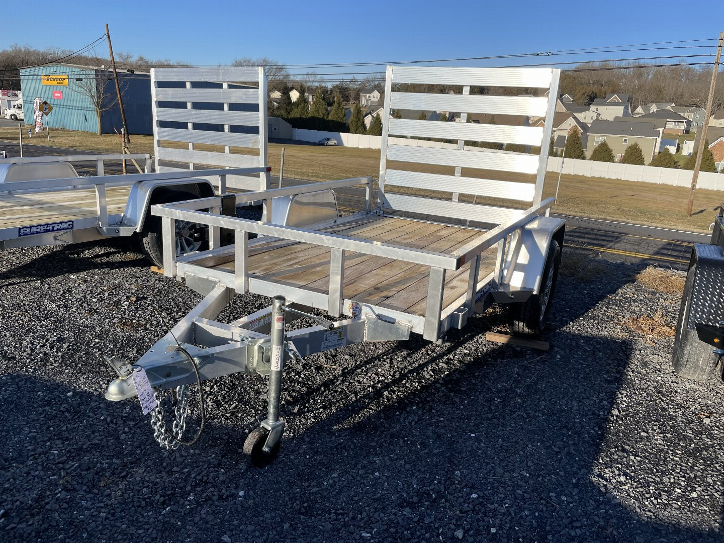 New 2024 SURE-TRAC 5x8 Aluminum Utility Trailer