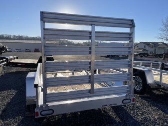 New 2024 SURE-TRAC 5x8 Aluminum Utility Trailer
