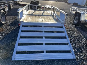 New 2024 SURE-TRAC 5x8 Aluminum Utility Trailer