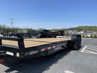 New 2025 Sure-Trac 82"X18+4 Tilt Bed Equipment Trailer