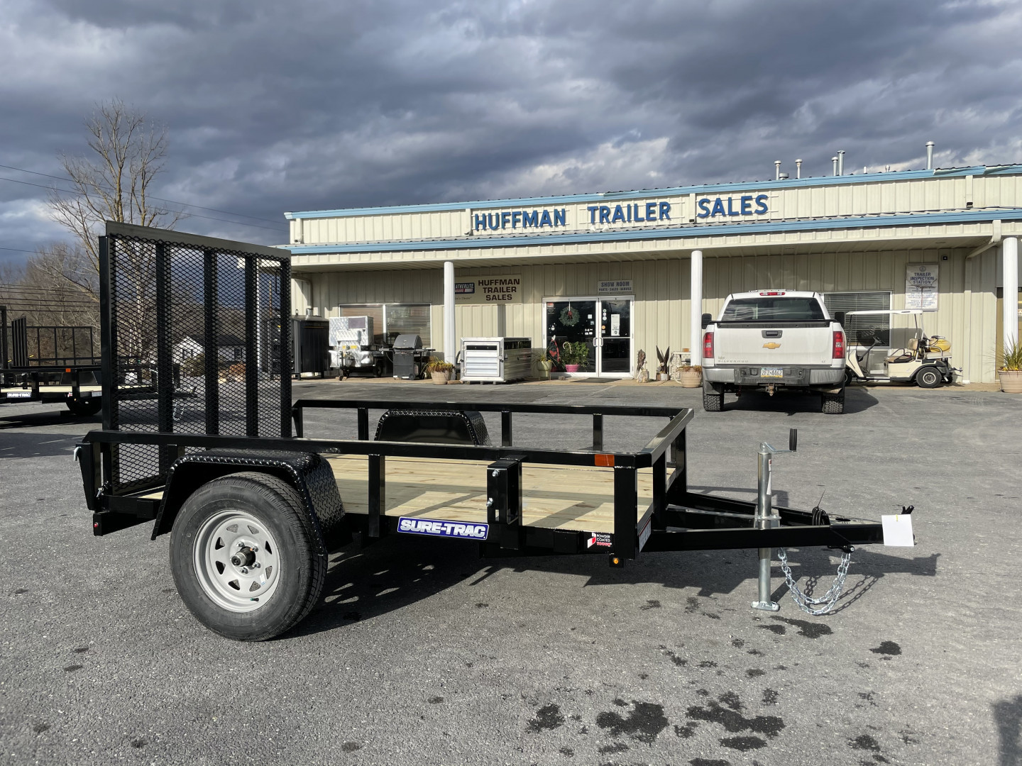 New 2025 Sure-Trac 5X8 Utility Trailer