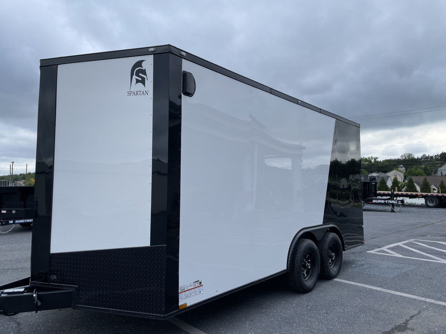 New 2026 Spartan 8'6"X16'X7' Enclosed Trailer