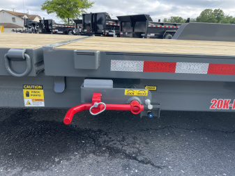New 2025 Behnke 82"X16+6 20K Tilt Equipment Trailer
