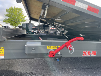 New 2025 Behnke 82"X16+6 20K Tilt Equipment Trailer