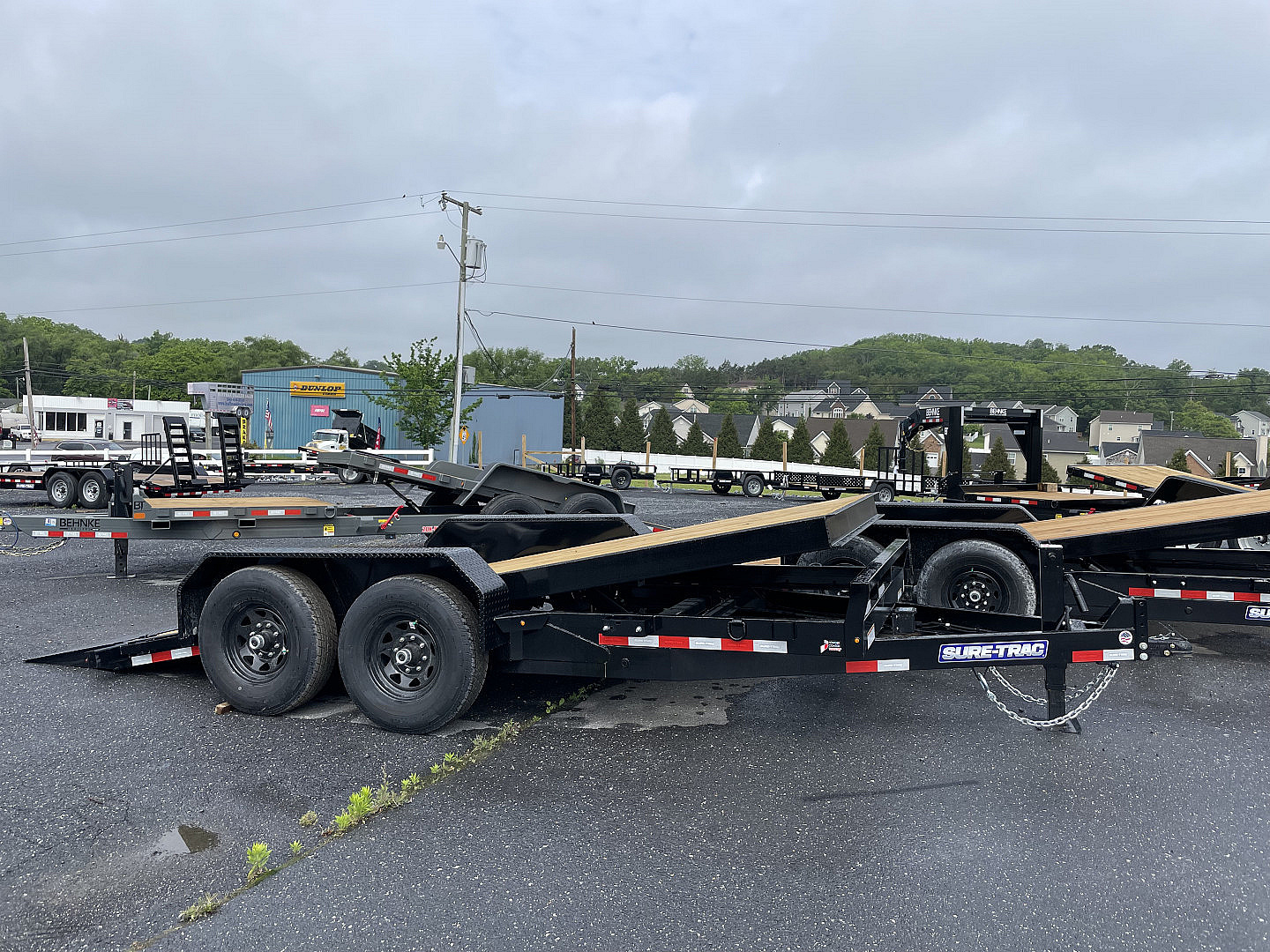 New 2025 Sure-Trac 82"X16' Tilt Equipment Trailer