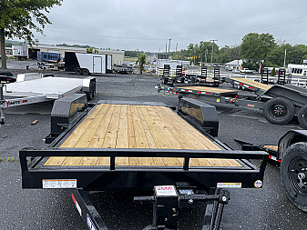 New 2025 Sure-Trac 82"X16' Tilt Equipment Trailer