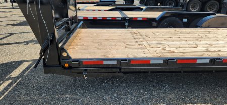 New 2026 ABU 24' LOWBOY GN Equipment Trailer