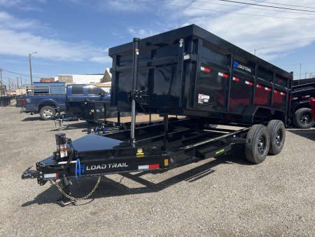 New 2025 Load Trail DL14 83  x 14' Low-Pro Bumper Pull Dump (DL8314072)