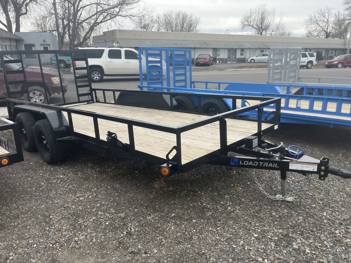 New 2025 Load Trail UE07 77" x 16' TA 7K Utility Trailer