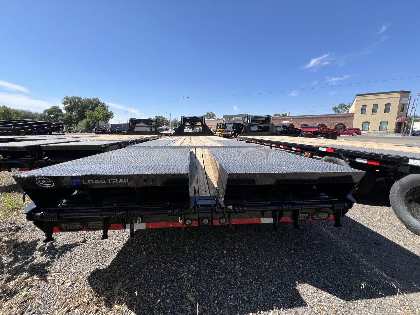 New 2025 Load Trail GP22 102" x 30' 22K Flatbed Trailer