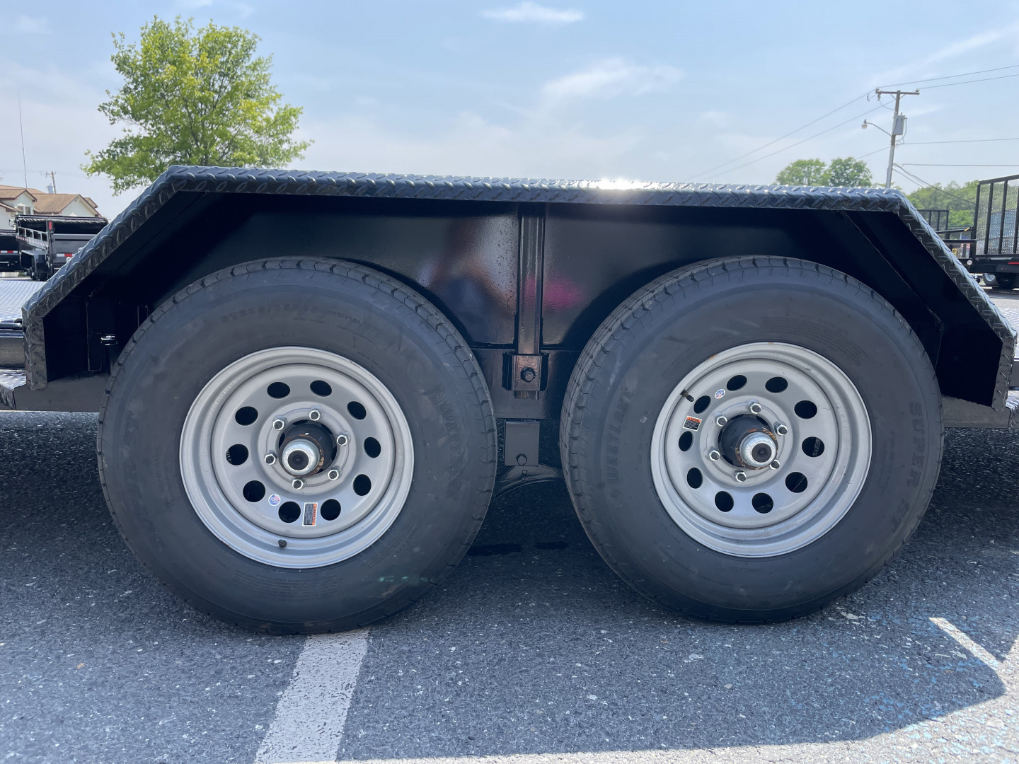 New 2026 Hawke 7X20 10K Power Tilt Equipment Trailer