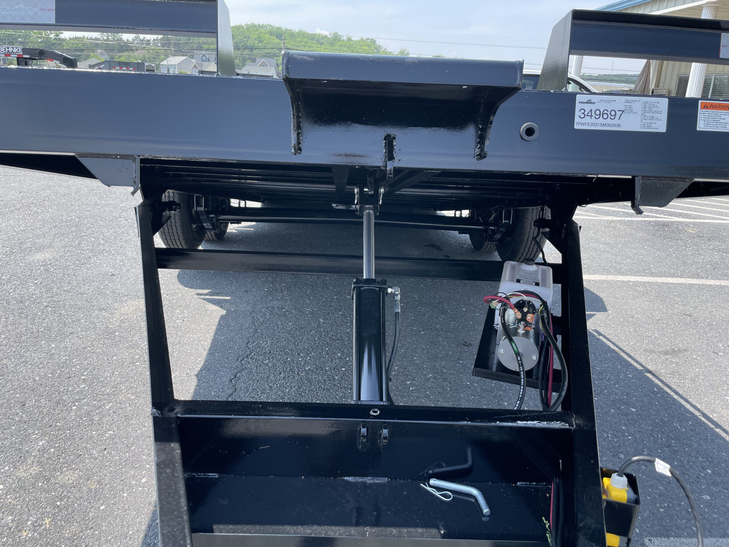 New 2026 Hawke 7X20 10K Power Tilt Equipment Trailer