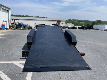 New 2026 Hawke 7X20 10K Power Tilt Equipment Trailer