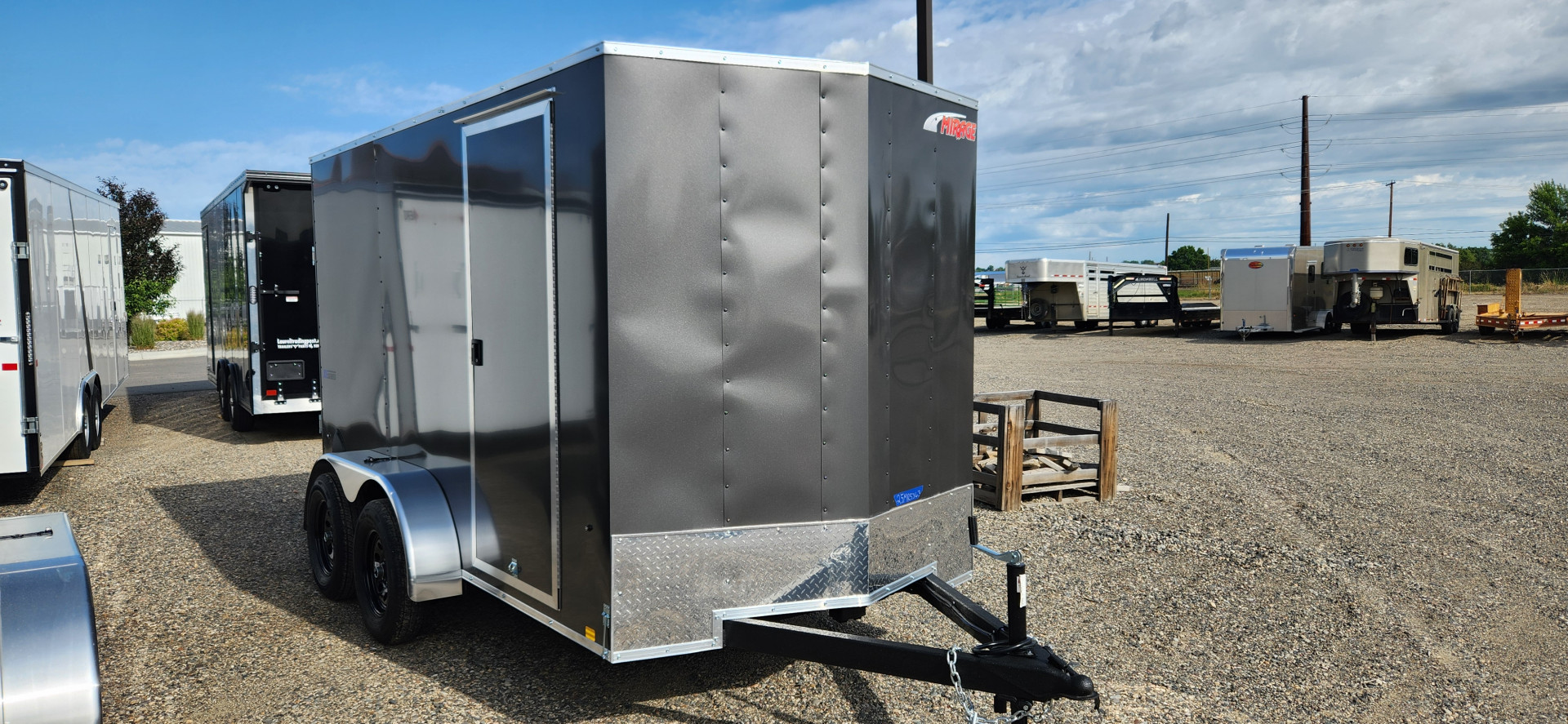New 2024 Mirage Trailers 6 X 12 TA Cargo / Enclosed Trailer