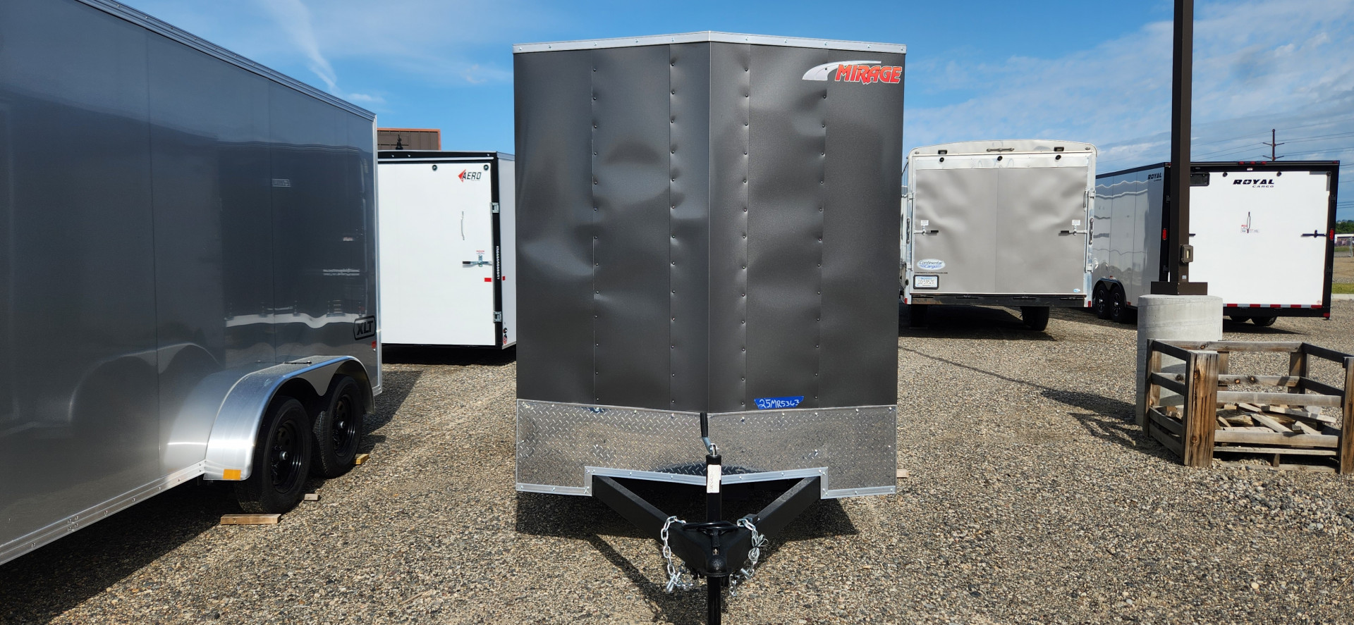 New 2024 Mirage Trailers 6 X 12 TA Cargo / Enclosed Trailer