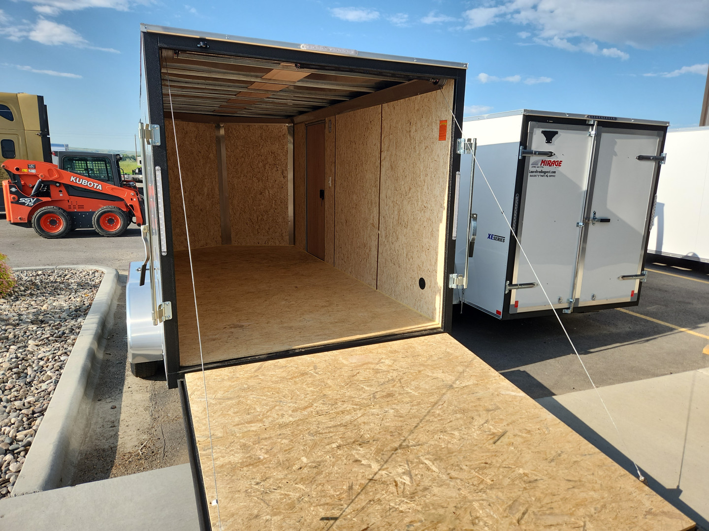 New 2025 Mirage Trailers 7 X 14 XE RAMP Cargo / Enclosed Trailer