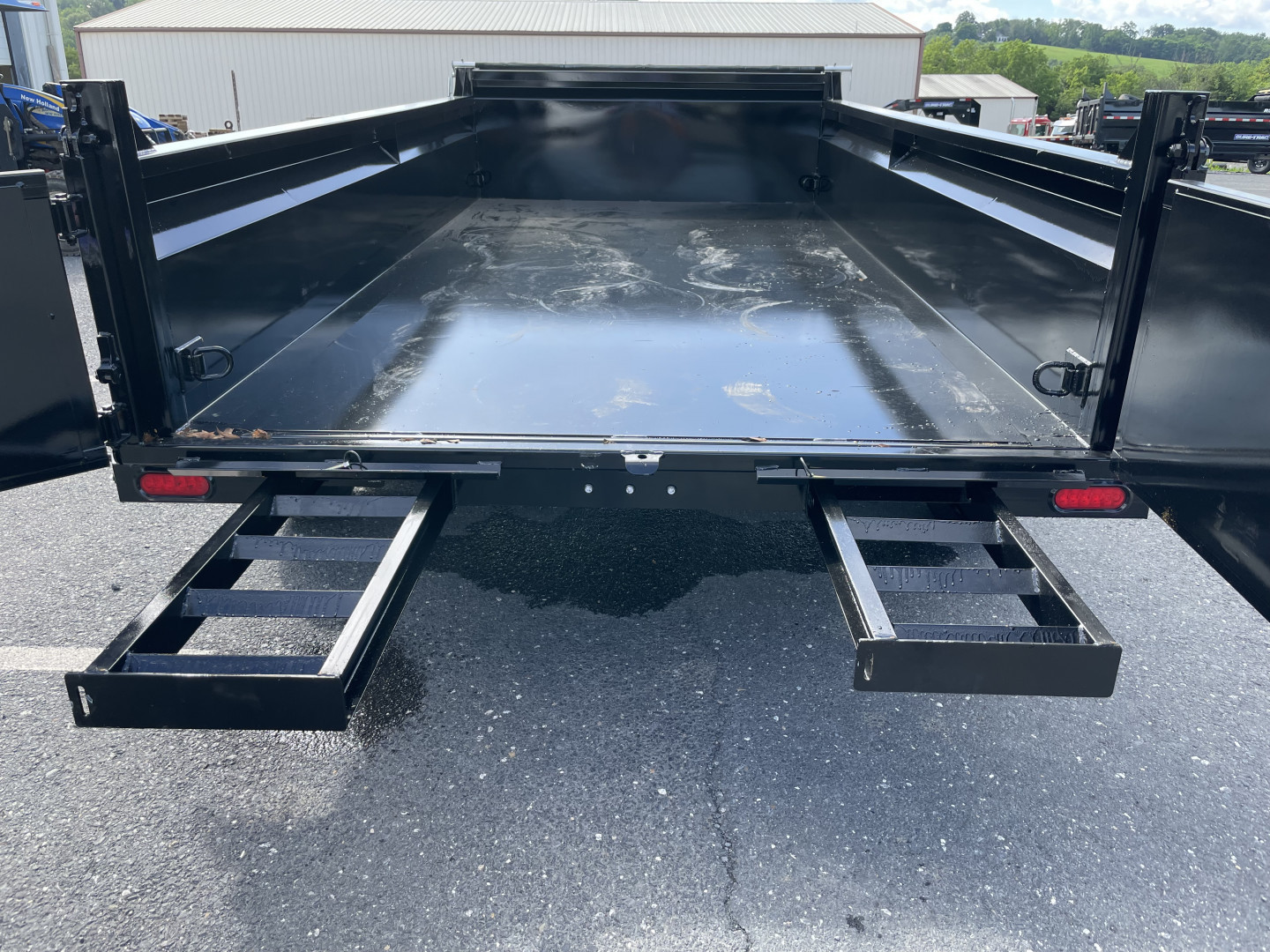New 2025 Hawke 7X14 14K Dump Trailer
