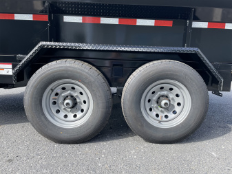 New 2025 Hawke 7X14 14K Dump Trailer