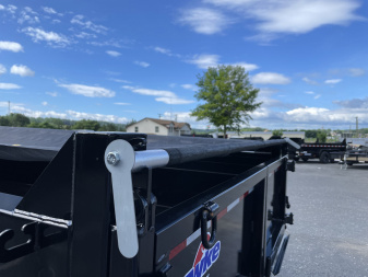 New 2025 Hawke 7X14 14K Dump Trailer