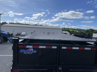 New 2025 Hawke 7X14 14K Dump Trailer