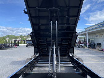 New 2025 Hawke 7X14 14K Dump Trailer