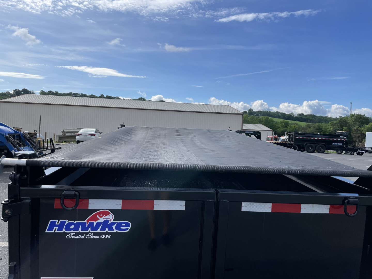 New 2026 Hawke 6X12 10K Dump Trailer