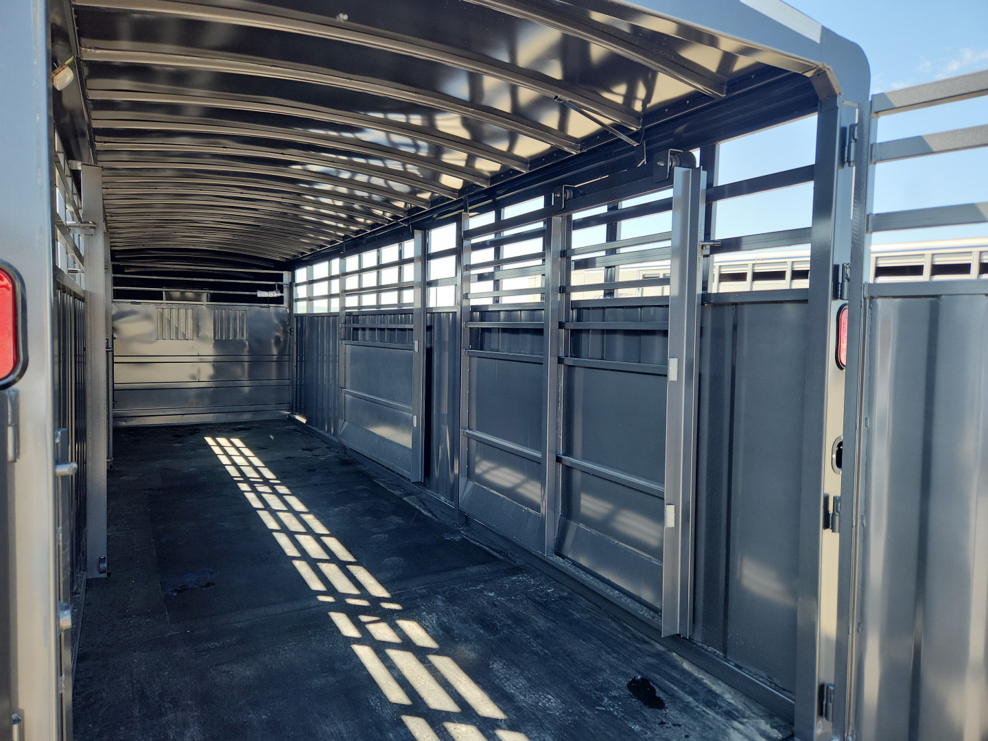 New 2025 Titan Trailer 6'8X24' Stock Trailer