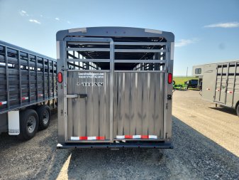New 2025 Titan Trailer 6'8X24' Stock Trailer