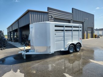 New 2025 Titan Trailer 6'8X14' Stock / Stock Combo Trailer