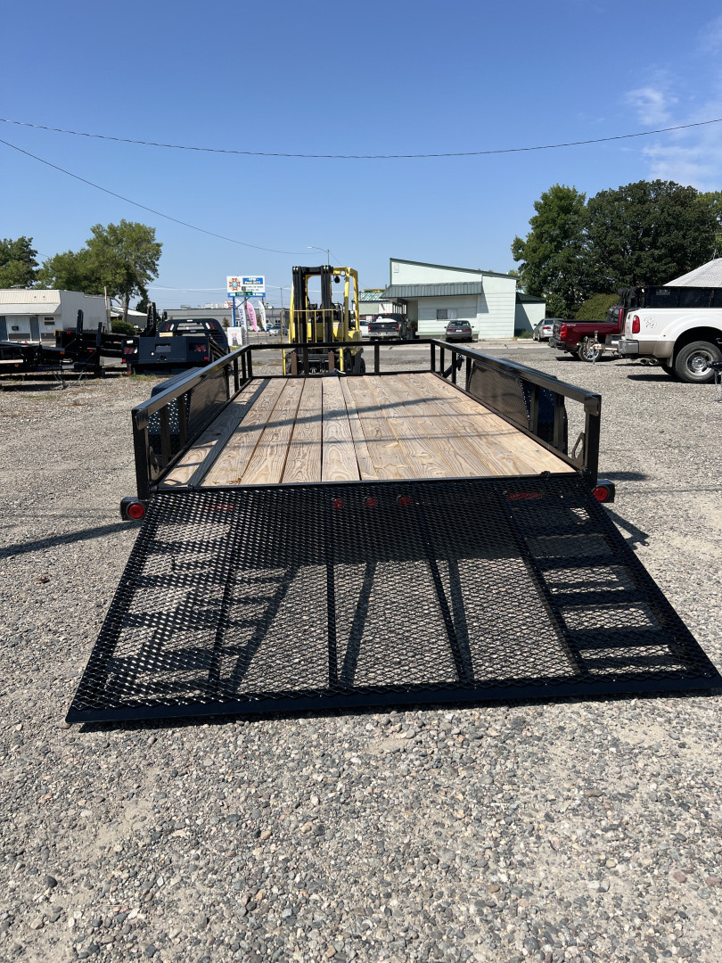 New 2025 Load Trail UT07 83" x 16' Tandem Axle Utility (4" Channel Frame)
