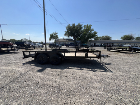 New 2025 Load Trail UT07 83" x 16' Tandem Axle Utility (4" Channel Frame)