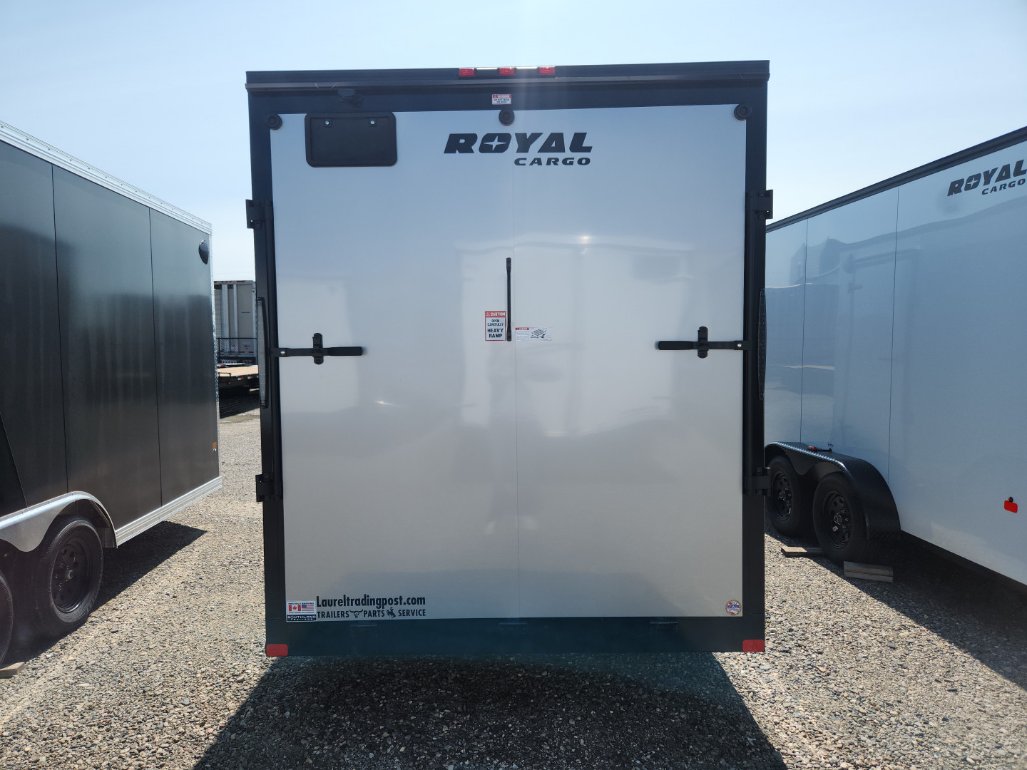 New 2026 Royal Cargo Trailers 7 X 16 +V WITH RAMP Cargo / Enclosed Trailer
