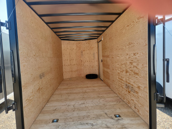 New 2026 Royal Cargo Trailers 7 X 16 +V WITH RAMP Cargo / Enclosed Trailer